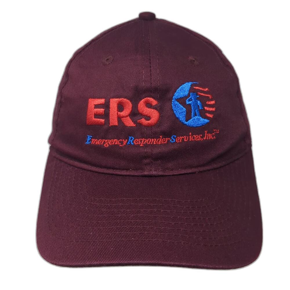 Port & Company Baseball Cap Red One Size Emergency Responder Services Hat ERS